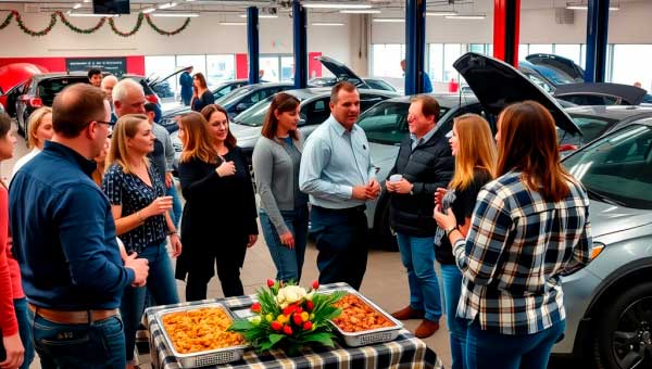 Как организовать корпоратив в автосалоне