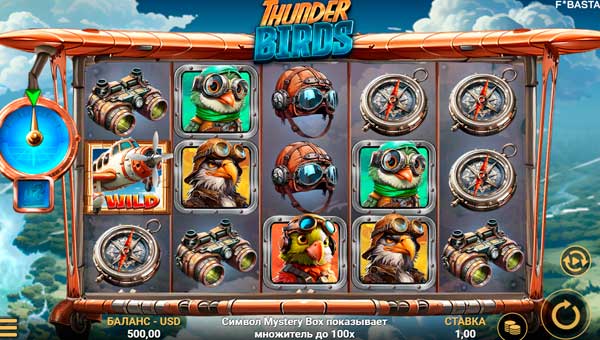 Игровой процесс и функции Thunder Birds