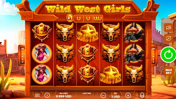 Слот Wild West Girls